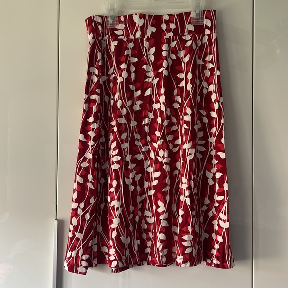 Mexx Red & White Floral Skirt - size S - Picture 4 of 8